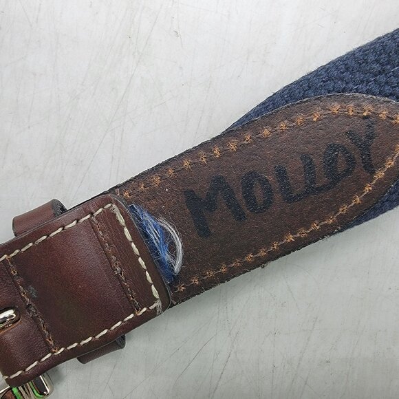 Vineyard Vines Ice Hockey Rink Club Canvas Belt Sports Themed Casual Adjustable - Picture 6 of 8